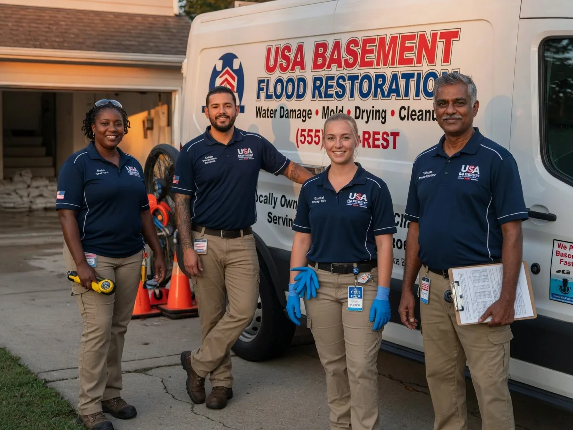 Basement Flood Cleanup company in Arkansaw, WI