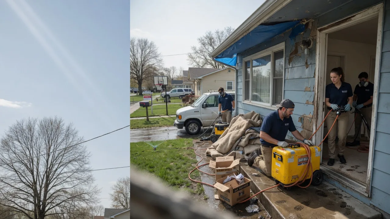 Basement Flood Cleanup in Arkansaw, WI near me